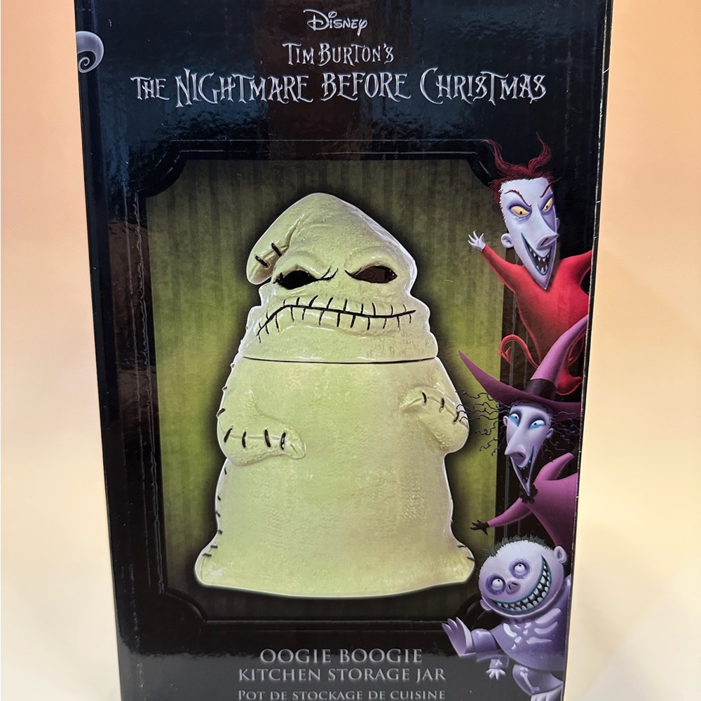 Disney Oogie Boogie Storage Jar - Green and Black